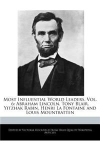 Most Influential World Leaders, Vol. 6
