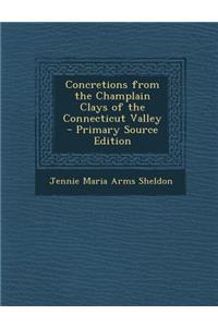 Concretions from the Champlain Clays of the Connecticut Valley