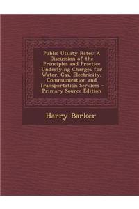 Public Utility Rates
