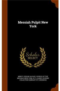 Messiah Pulpit New York