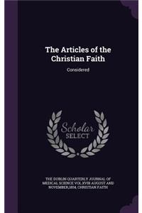 The Articles of the Christian Faith