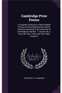 Cambridge Prize Poems