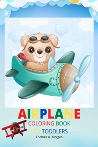 Airplane Coloring Book for Toddlers