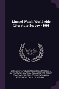 Mussel Watch Worldwide Literature Survey - 1991