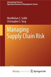 Managing Supply Chain Risk