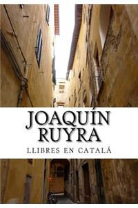 Joaquín Ruyra, llibres en catalá