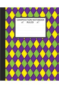 Ruled Composition Notebook 8x10 Inches