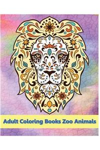 Adult Coloring Books Zoo Animals