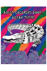 Adult Coloring Books Ocean Theme