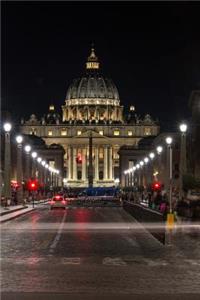 Evening View of Basilica St Peter in Lovely Rome Italy Journal
