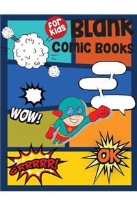 Blank Comic Book For Kids