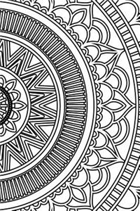 Mandala Pattern - Color My Cover Journal