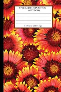 Unruled Composition Notebook 6