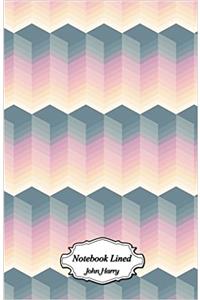 Notebook Lined - Art Pattern Design: 120 Blank Lined Page Softcover Journal, 5.5 X 8.5 Blank Notebook Journal