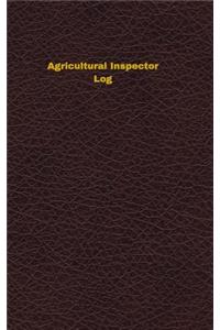 Agricultural Inspector Log