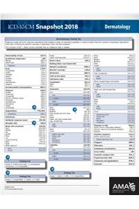 ICD-10-CM 2018 Snapshot Coding Cards: Dermatology