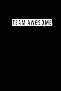 Team Awesome. - NoteBook