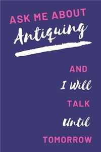 Antiquing Notebook Pink&Purple Cover