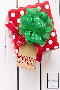 Christmas Time Sketchbook Blank Notebook Drawing Pad