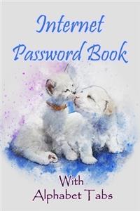 Internet Password Book With Alphabet Tabs