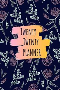 Twenty Twenty Planner