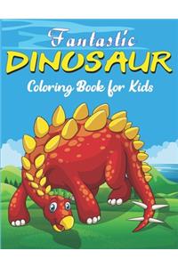 Fantastic Dinosaur Coloring Book for Kids