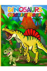 Dinosaur coloring book