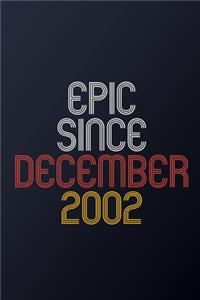 Epic Since December 2002