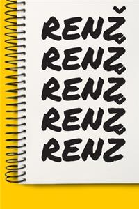 Name RENZ A beautiful personalized