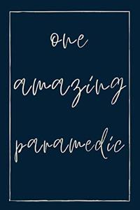 One amazing paramedic