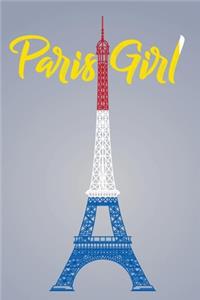 Paris Girl Travel Notebook Journal