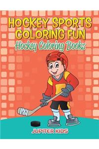 Hockey Sports Coloring Fun