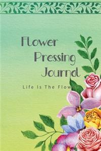 Flower pressing Journal