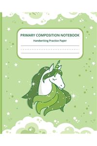 Primary Composition Notebook Handwriting Practice Paper