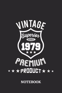 1979 Vintage Superior Premium Product Notebook
