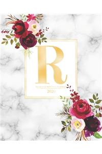 Weekly & Monthly Planner 2020 R