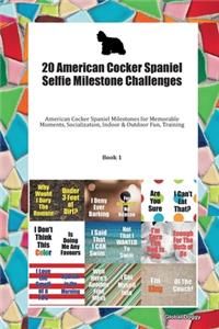 20 American Cocker Spaniel Selfie Milestone Challenges