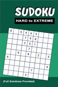 Sudoku Hard to Extreme