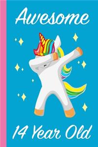 Awesome 14 Year Old Dabbing Unicorn