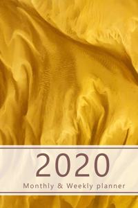 2020 Monthly & Weekly Planner