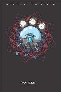 Zeitmaschine Vision Notizbuch