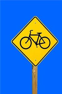 Bicycle Road Sign Journal