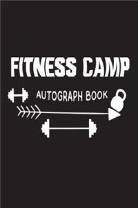 Fitness Camp Autograph Book