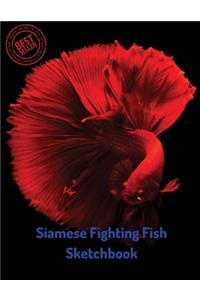 Siamese Fighting Fish Sketchbook