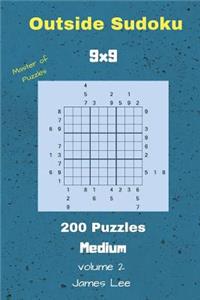 Outside Sudoku Puzzles - 200 Medium 9x9 vol. 2