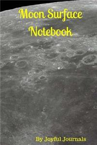 Moon Surface Notebook (Journal Notebook/Diary/Planner)