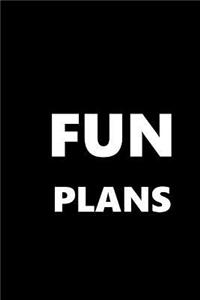 2019 Daily Planner Fun Plans 384 Pages