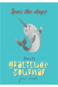 Seas the Day! Daily Gratitude Journal for Kids (A5 - 5.8 x 8.3 inch)