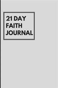 21 Day Faith Journal