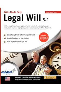 Legal Will Kit: Wills Made Easy